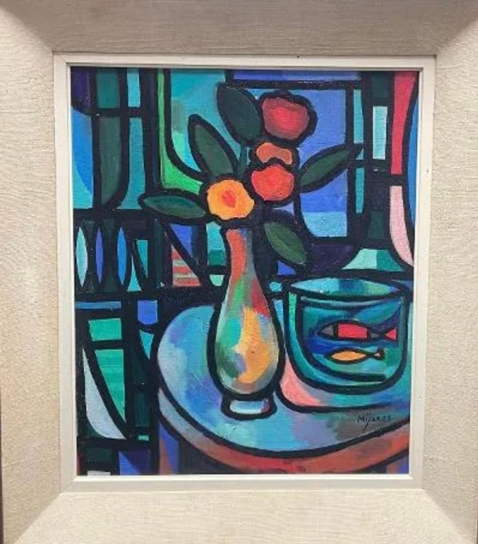 Jose Maria Mijares Oil on Canvas 22" x 18" w/ COA (1 of 1)