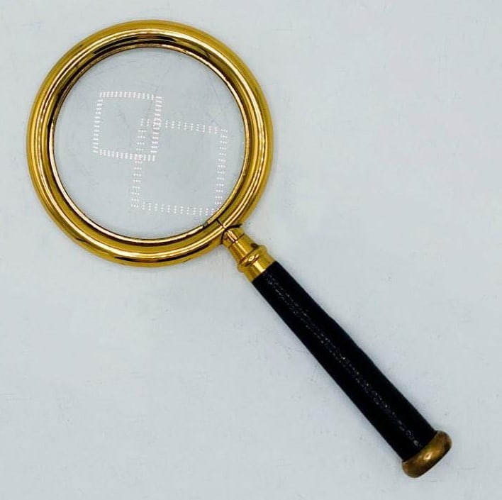 Hermes Paris Art Deco Magnifying Glass 8.5" x 4" France: Shipping in USA $ 35.