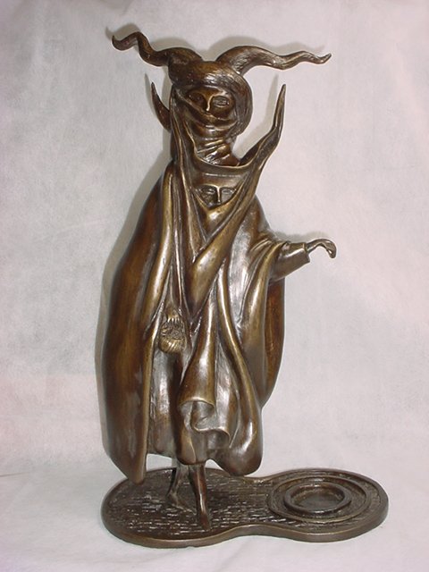 Remedios Varo Bronze sculpture: Remedios Varo Uranga 1908 – 1963 was a Spanish-Mexican, para-surrealist painter and anarchist. Born María de los Remedios Alicia Rodriga Varo y Uranga in Anglès, a small town in the province of Gi