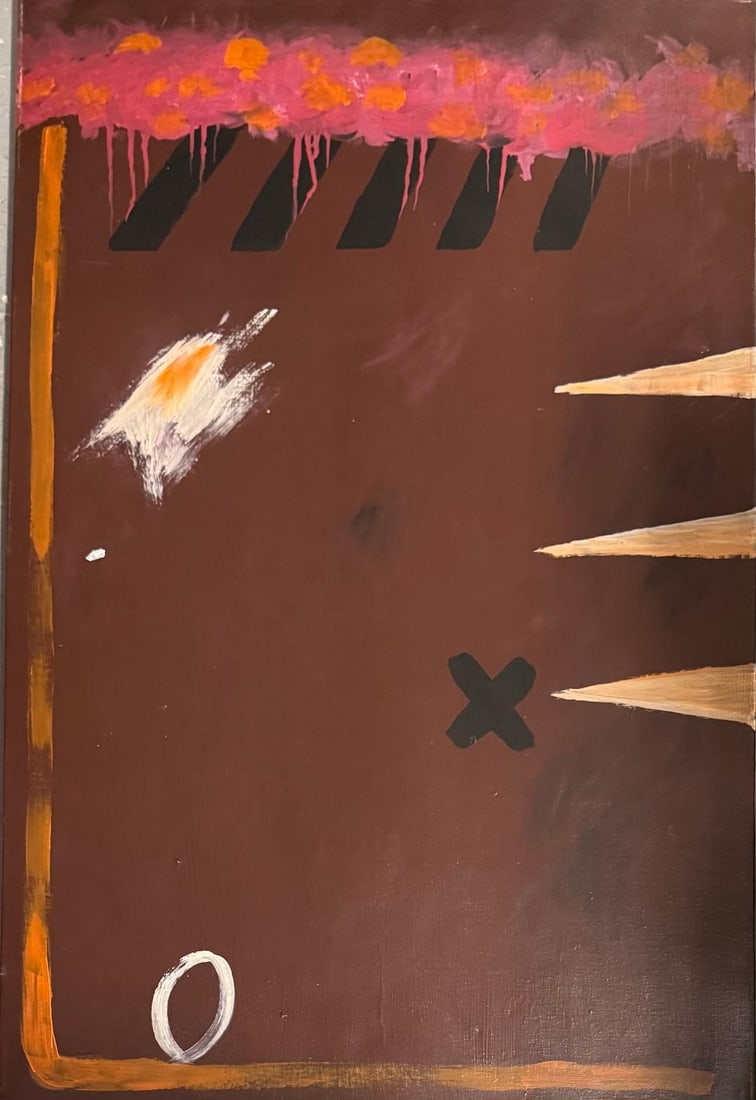 Ray Mead (Attributed) Oil on Canvas Art: 36" x 24" No COA (1 of 3)