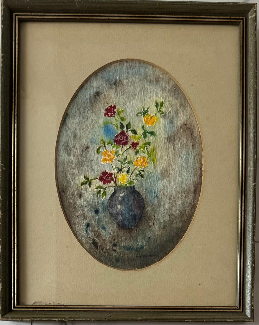 Odilon Redon Antique Watercolor on Paper Art: 10" x 7": No COA - Shipping in USA $ 100. Odilon Redon was a French Symbolist artist. Early in his career, both before and after fighting in the Franco-Prussian War, Redon worked almost exclusively in charcoal