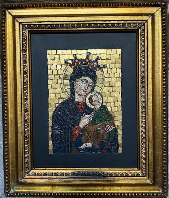 Micro Mosaic -Studio Del Mosaico Madonna del Perpetuo Soccors Italy (1 of 3)