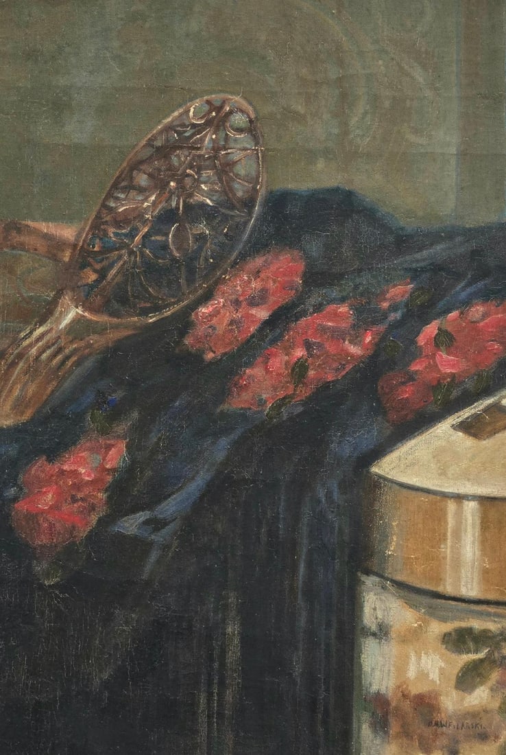 Dirk Filarski (Attributed) Oil on Canvas Art: 21" x 14" No COA: Shipping in USA $ 120. Dirk Filarski, together with Arnout Colnot, is considered one of the pioneers of the Bergen School. He mainly painted landscapes in and around Bergen and Giethoorn and during hi