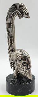 Art Deco Bronze Car Mascot Sculpture H: 7.8" France: Shipping In - House available -