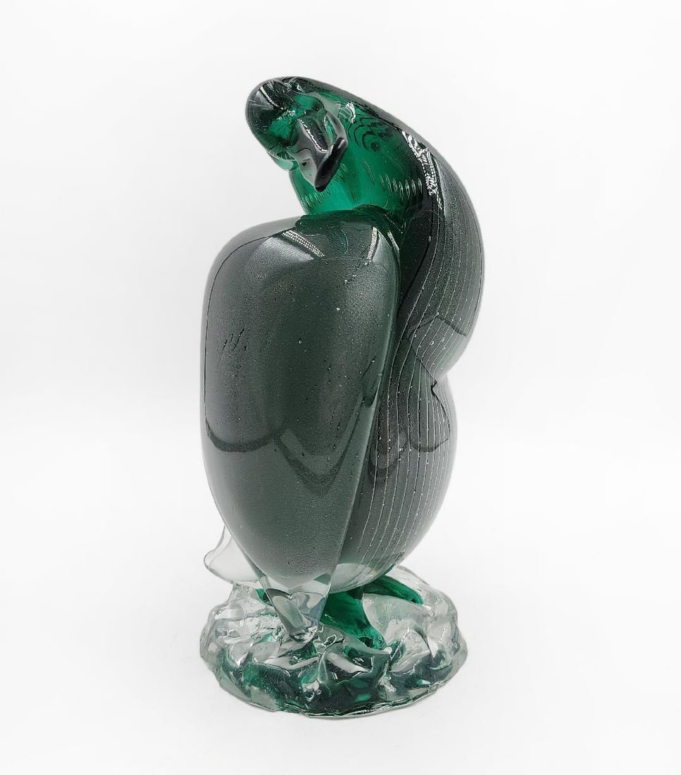 Alfredo Barbini Murano Glass Duck H: 7.3" W: 3.3" D: 3.3" Italy (1 of 10)