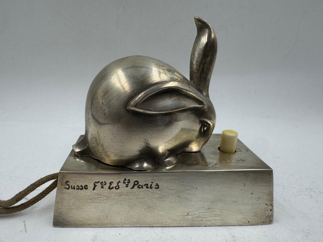 Edouard Marcel Sandoz Art Deco Bronze Ring Bell Susse Fres (1 of 4)