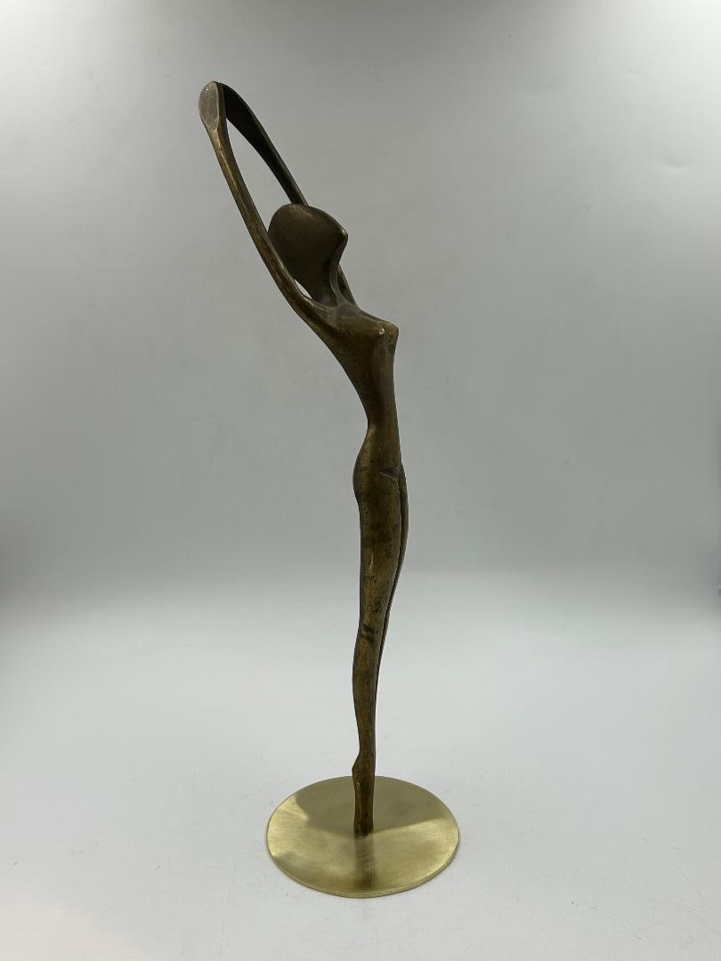 Atelier Hagenauer Art Deco Bronze Figure of Dancer H: 11" (1 of 4)