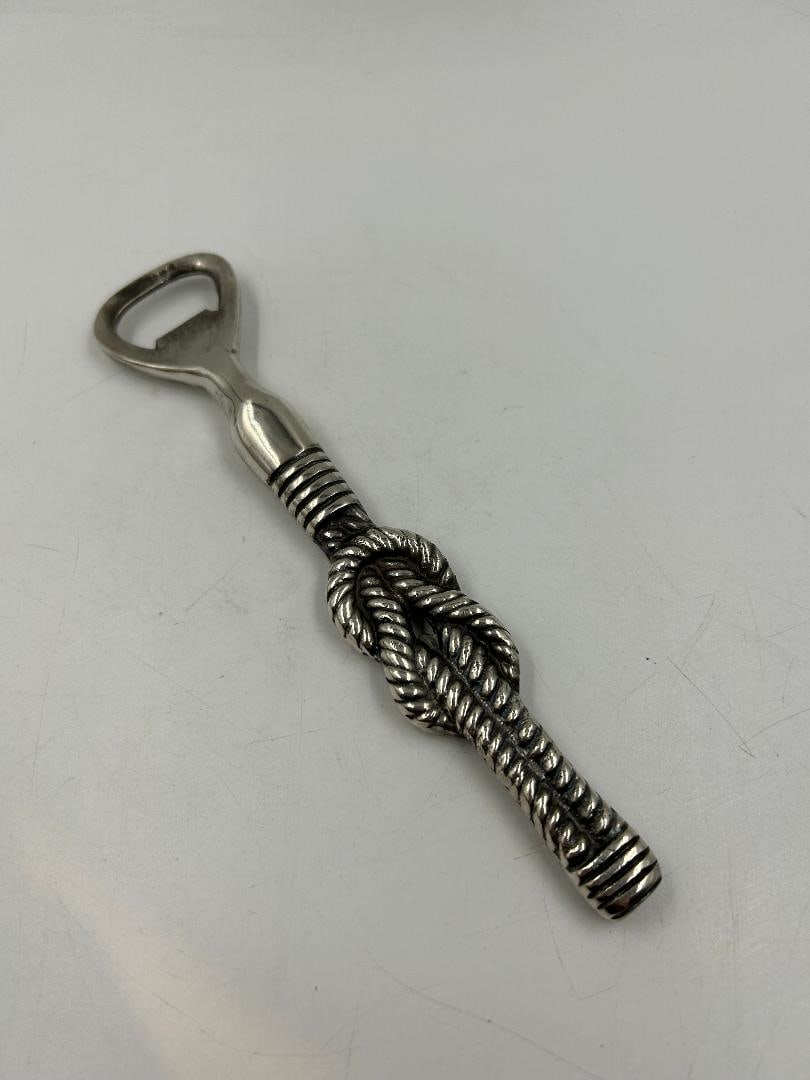 Hermes Paris Art Deco Silverplated Bottle Opener L: 7" France: Shipping in - House available