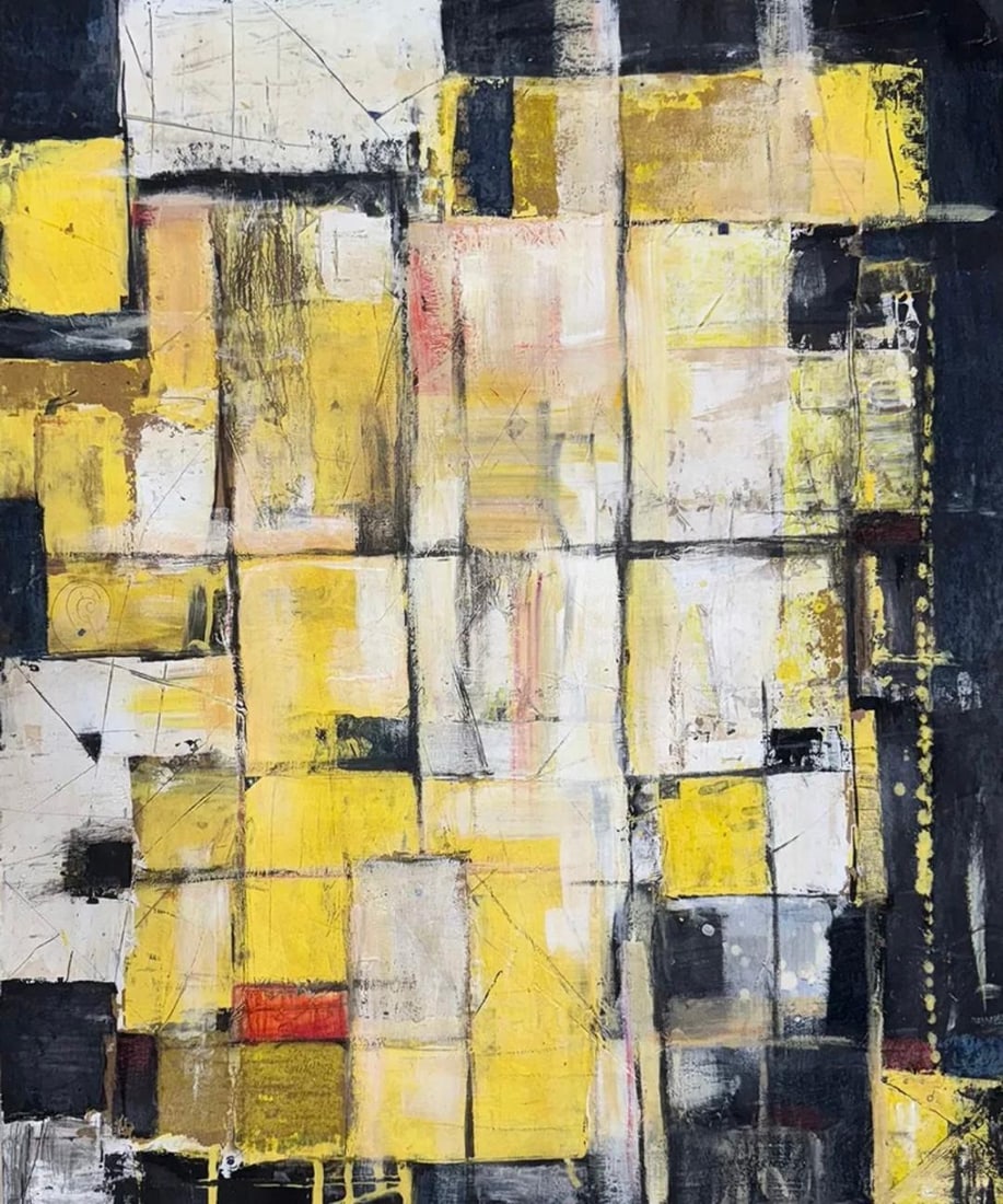 Soo Pieng Cheong (Attributed) Mixed Media on Paper Art: 23.5" x 19.5" (1 of 2)