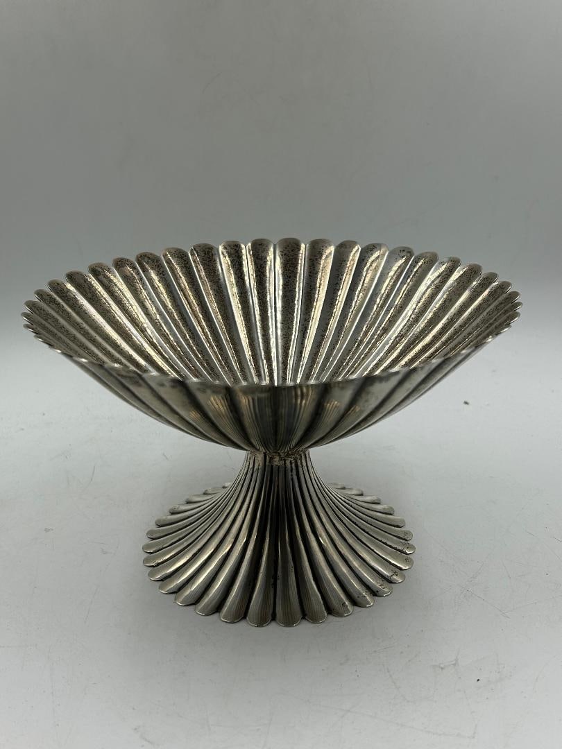 Josef Hoffmann Art Deco Mini Centerpiece H: 4" Diam: 6.5": Shipping In - House available - Josef Hoffmann (15 December 1870 - 7 May 1956) was an Austrian architect and designer. He was among the founders of Vienna Secession and co-establisher of the Wiener We