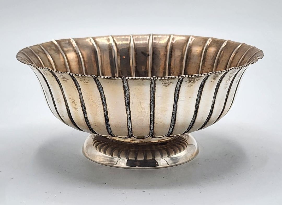 Josef Hoffmann Art Deco Centerpiece H: 3" Diam: 6.5" Austria (1 of 5)