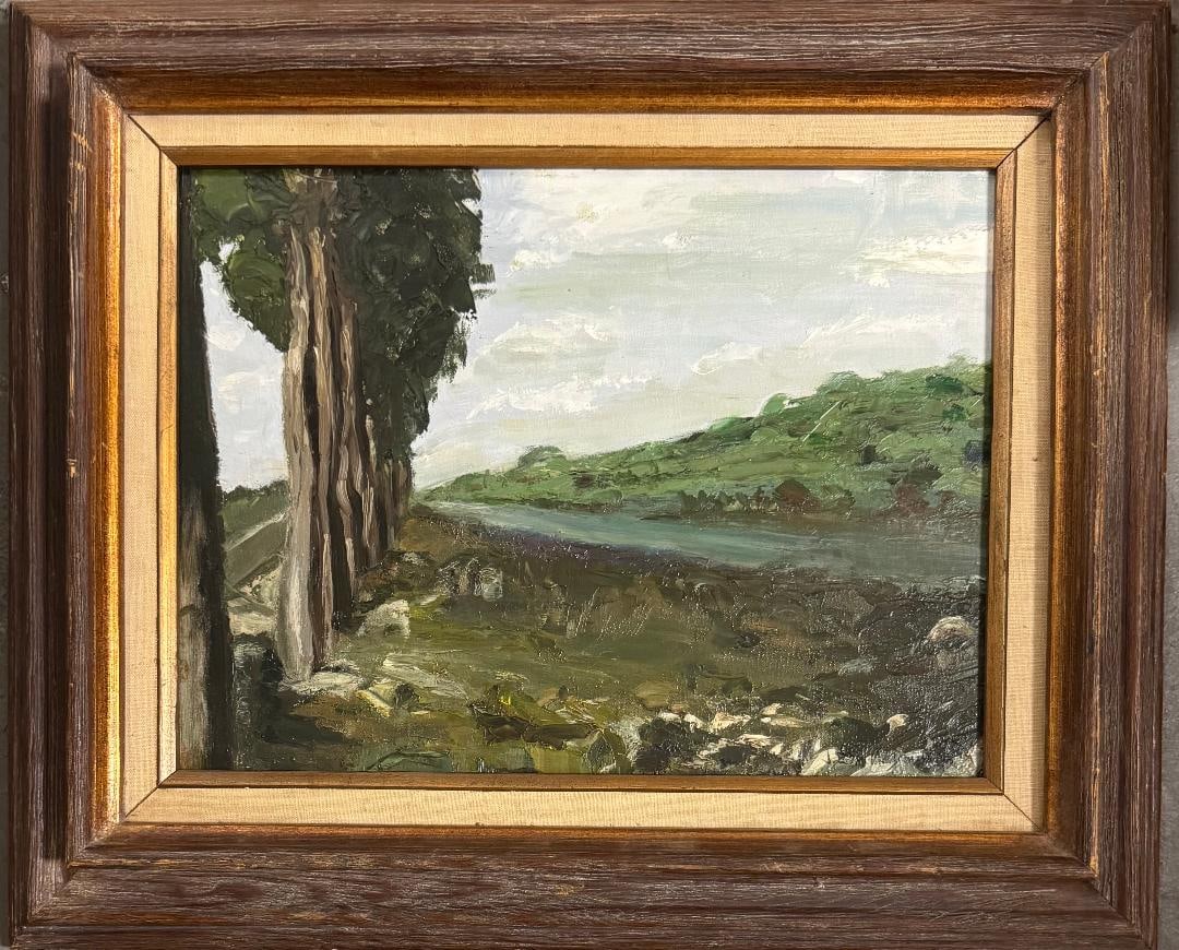 James E Harvey MacDonald (Attributed) Oil on Canvas over Board Art: 12" x 16" (1 of 3)