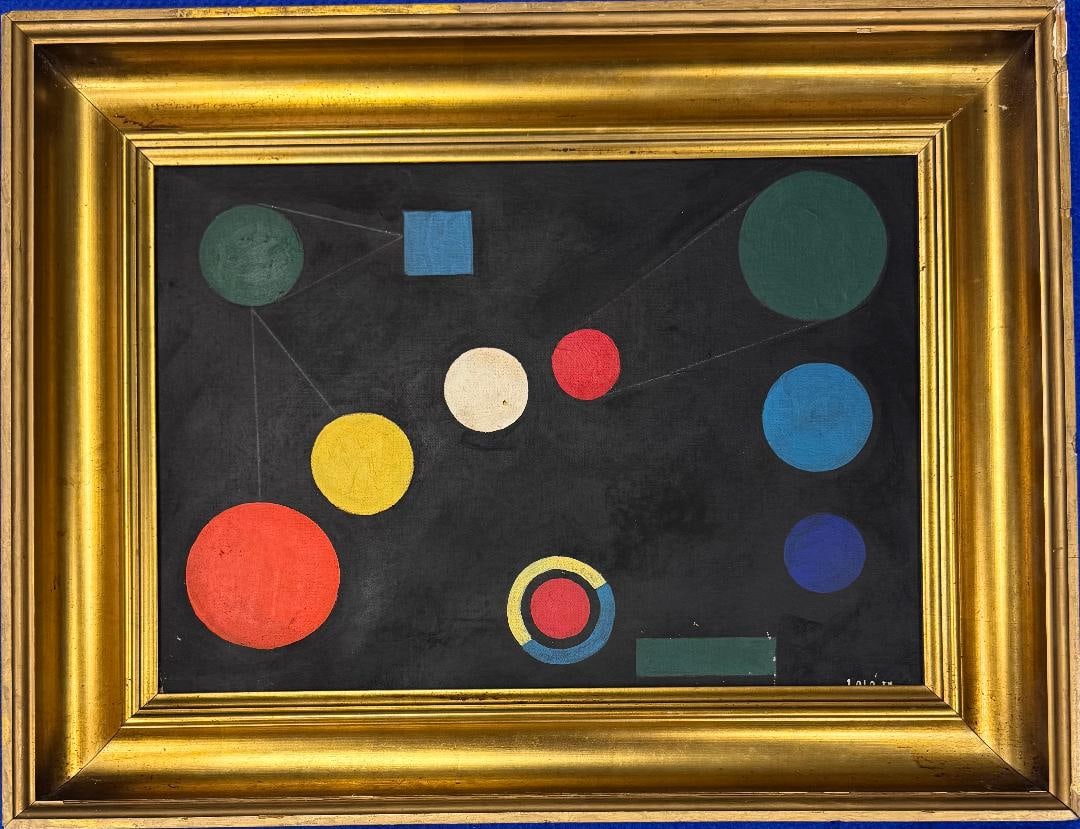 Lolo Soldevilla (Attributed) Oil on Canvas Art: 11.3" x 16" Fr: 16" x 20" No COA (1 of 4)