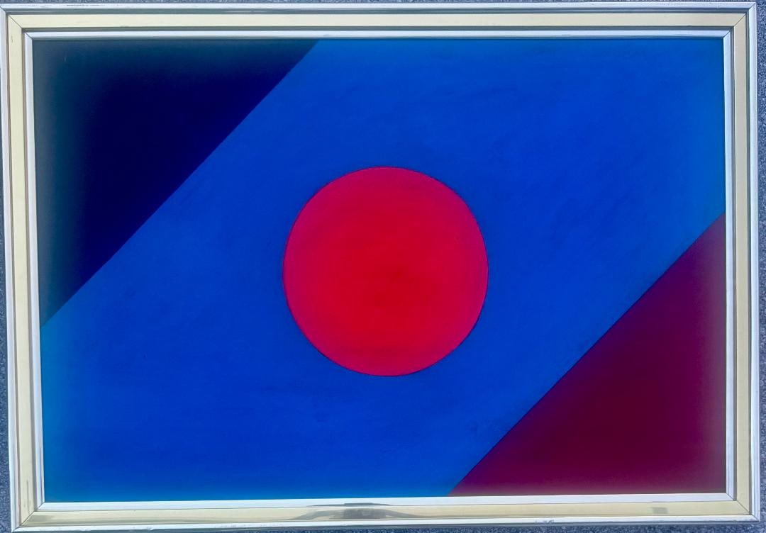 Paul Allen Reed (Attributed) Acrylic on Canvas Art: 24" x 36" Fr: 27" x 39" (1 of 2)