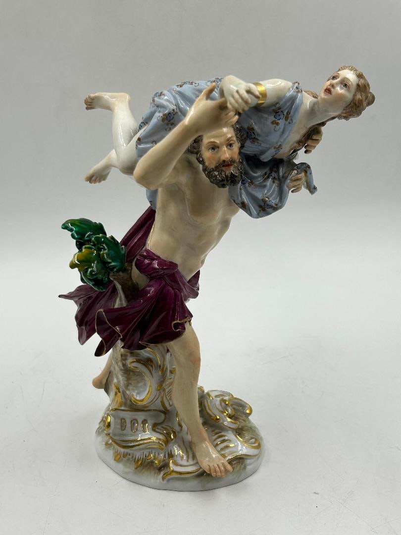 Meissen Art Nouveau Porcelain Figure H: 7.3" W: 5" D: 2.7" (1 of 6)