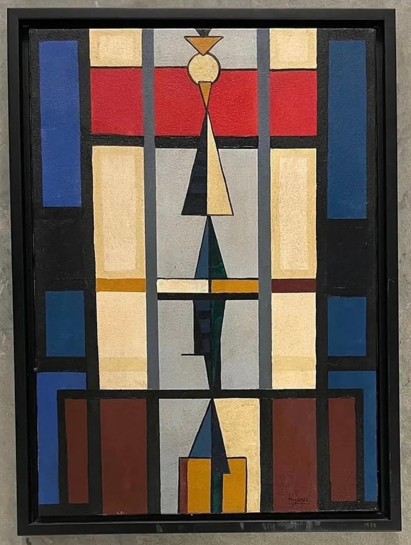 Jose Maria Mijares Oil on Canvas Art: 18" x 20" Fr: 22" x 24" w/ COA: Shipping in - House available Jose Maria Mijares was a Cuban contemporary visual artist. He began drawing in his adolescent years and entered the San Alejandro Academy of Fine Arts on a scholarship at