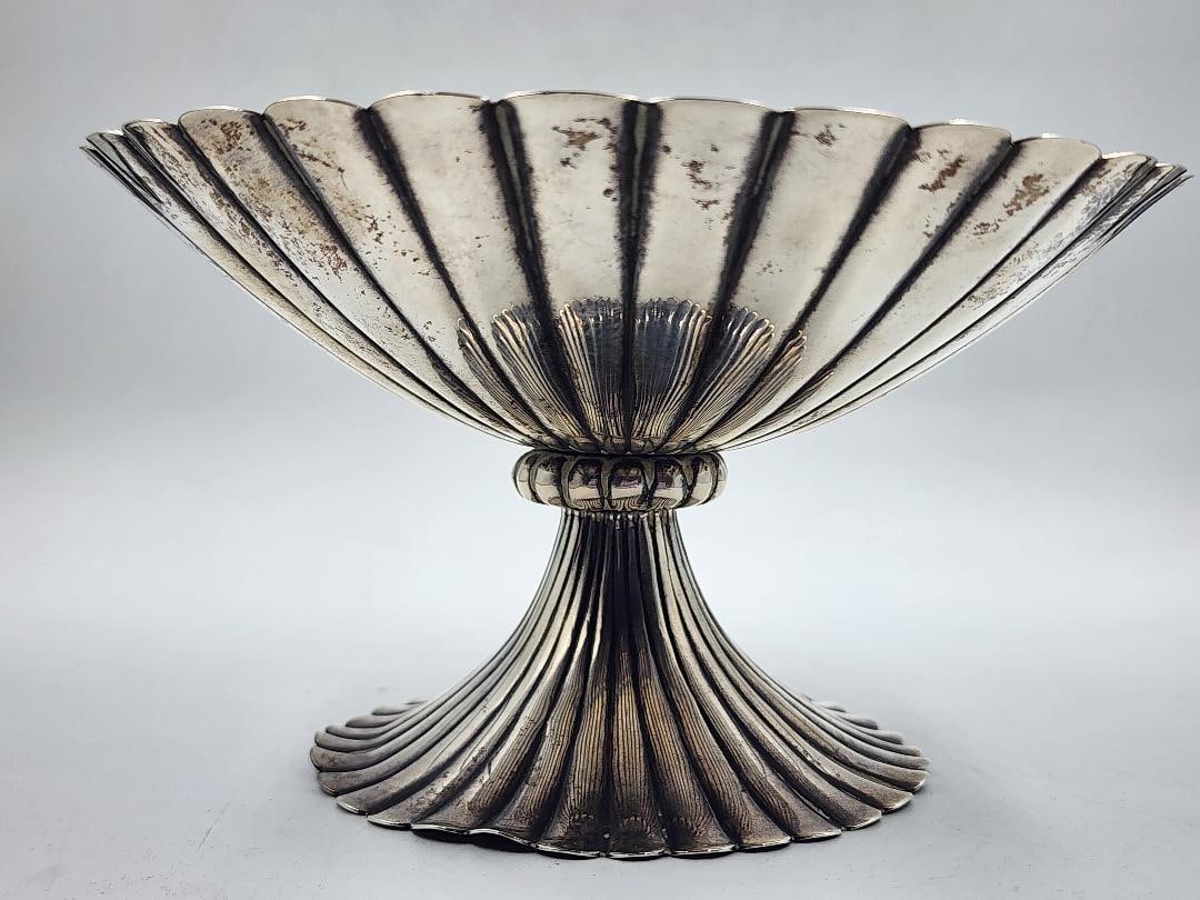 Josef Hoffmann Art Deco Sterling Silver Centerpiece (1 of 6)