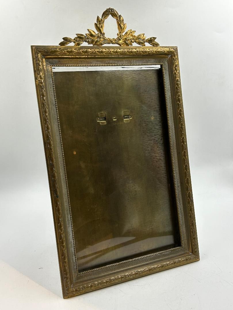 Art Nouveau Bronze Photo Frame 11" x 6.4" (1 of 4)