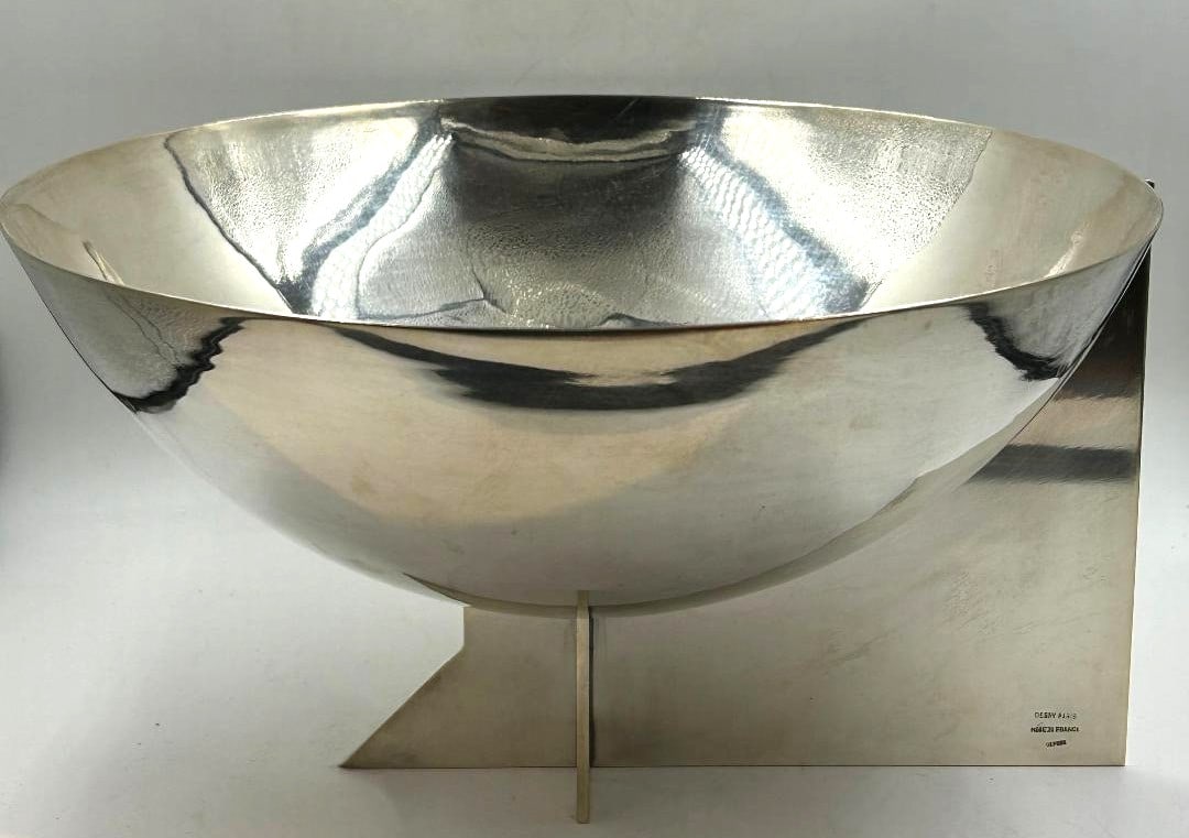 Maison Desny Art Deco Magnificent Silverplated Centerpice H: 6" W: 11" France (1 of 5)
