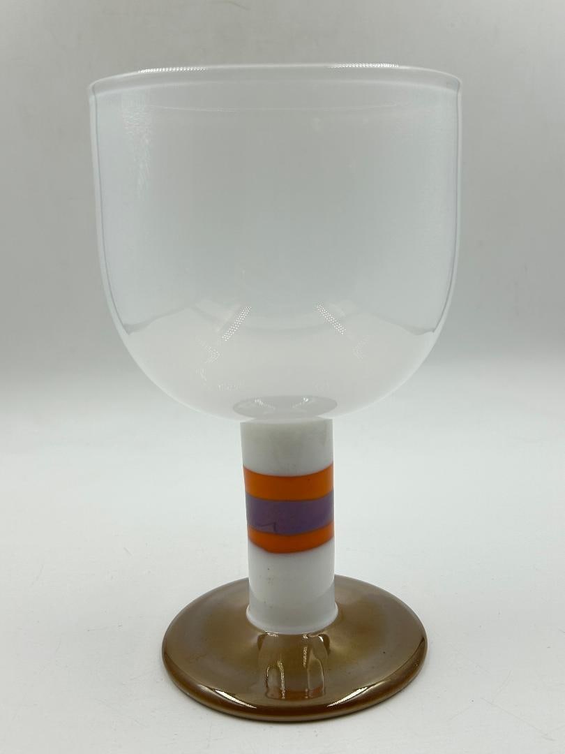 Gunnar Cyren Art Deco Glass Vase H: 6.3" D: 3.8" Sweden: We have an in-house shipping department to ensure your post-purchase processing is as easy as possible. We encourage you to call us 561-2129413 or contact carstensgalleries@yahoo.com if you have any f