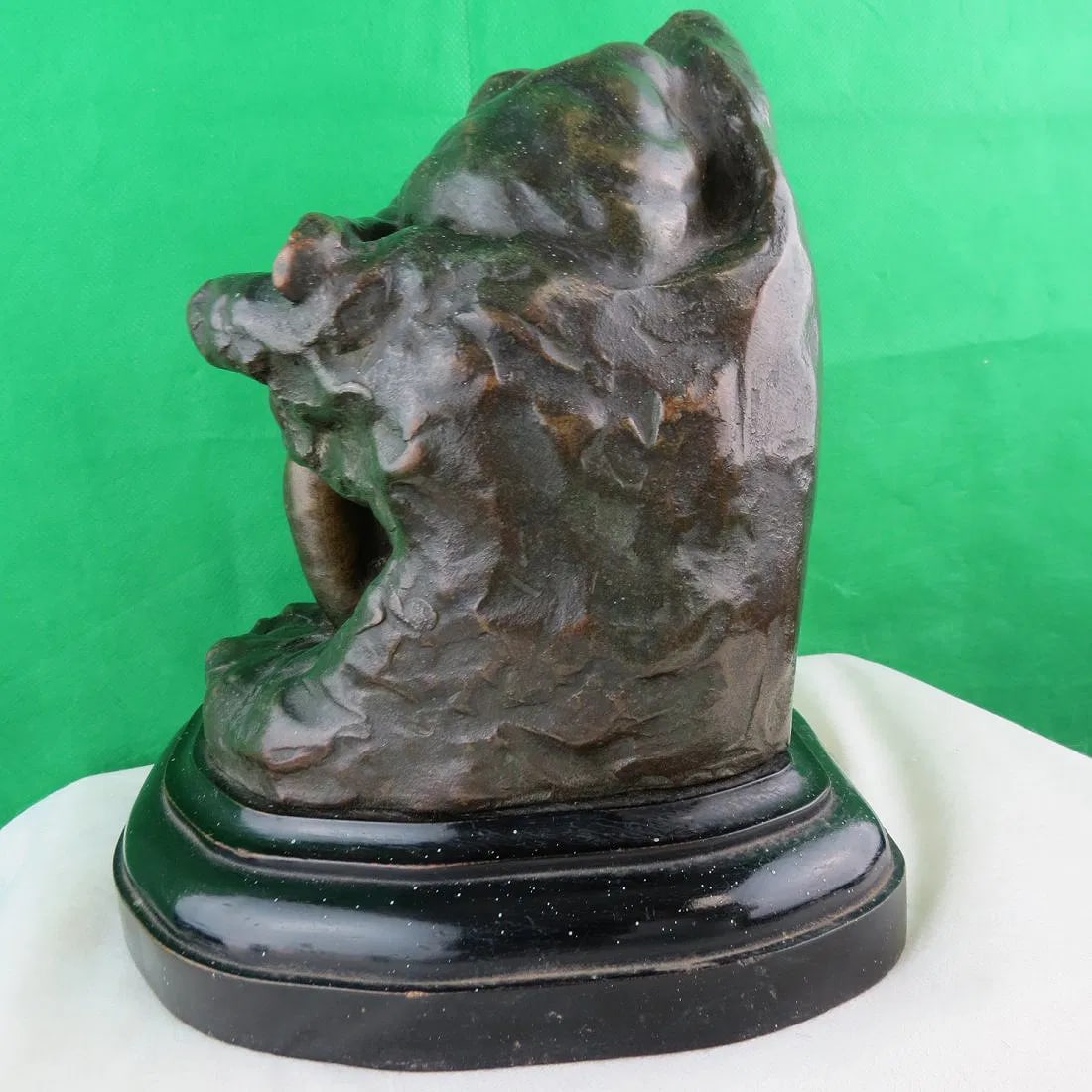 Bashka Paeff Bronze Sculpture 8" x 7" - 3