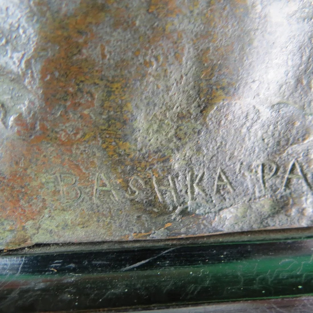 Bashka Paeff Bronze Sculpture 8" x 7" - 4