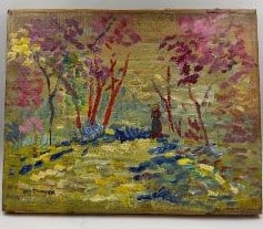 Kees van Dongen (Atrributed) Oil on Canvas Art: 12" x 10" Unframed: We have an in-house shipping department to ensure your post-purchase processing is as easy as possible. We encourage you to call us 561-2129413 or contact carstensgalleries@yahoo.com if you have any f