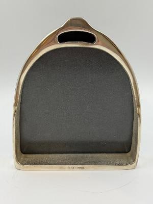 Hermes Paris Art Deco Photo Frame Stirrup Shaped 6" x 5" France: We have an in-house shipping department to ensure your post-purchase processing is as easy as possible. We encourage you to call us 561-2129413 or contact carstensgalleries@yahoo.com if you have any f