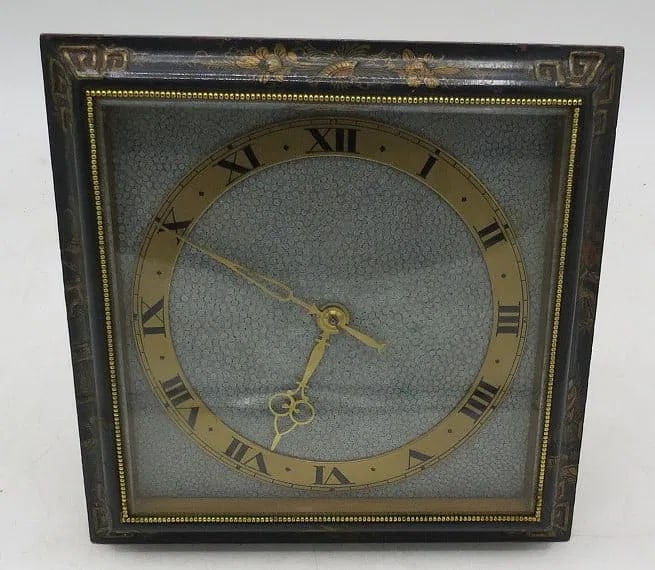 Antique Bronze Mantel Clock 8" x 8" x 4" France (1 of 4)