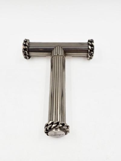 Jean Despres Art Deco Silverplated Corkscrew 4.2" x 3.3" France: We have an in-house shipping department to ensure your post-purchase processing is as easy as possible. We encourage you to call us 561-2129413 or contact carstensgalleries@yahoo.com if you have any f