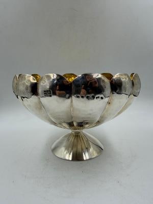 Josef Hoffmann Art Deco Sterling Silver Centerpiece H: 4" Diam: 6": We have an in-house shipping department to ensure your post-purchase processing is as easy as possible. We encourage you to call us 561-2129413 or contact carstensgalleries@yahoo.com if you have any f
