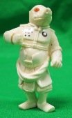 Old Ivory Netsuke Man w/ Pig Face Inlaid Signed: .Est. Shipping = $ 12 to USA
