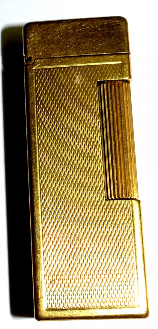 Dunhill Goldplated Lighter: Est. Shipping = $ 12 to USA