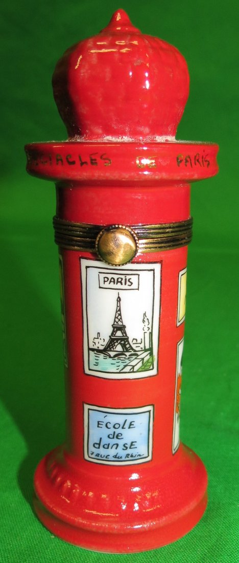 Original Limoges Hand Painted Miniature Box: Shipping to USA= $ 12, can be combined if several to same address
