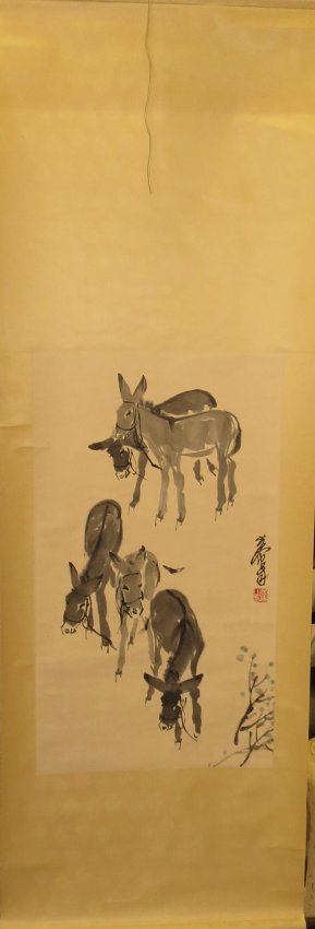 Hanging Scroll, By Zhang Dagian Original (1 of 4)