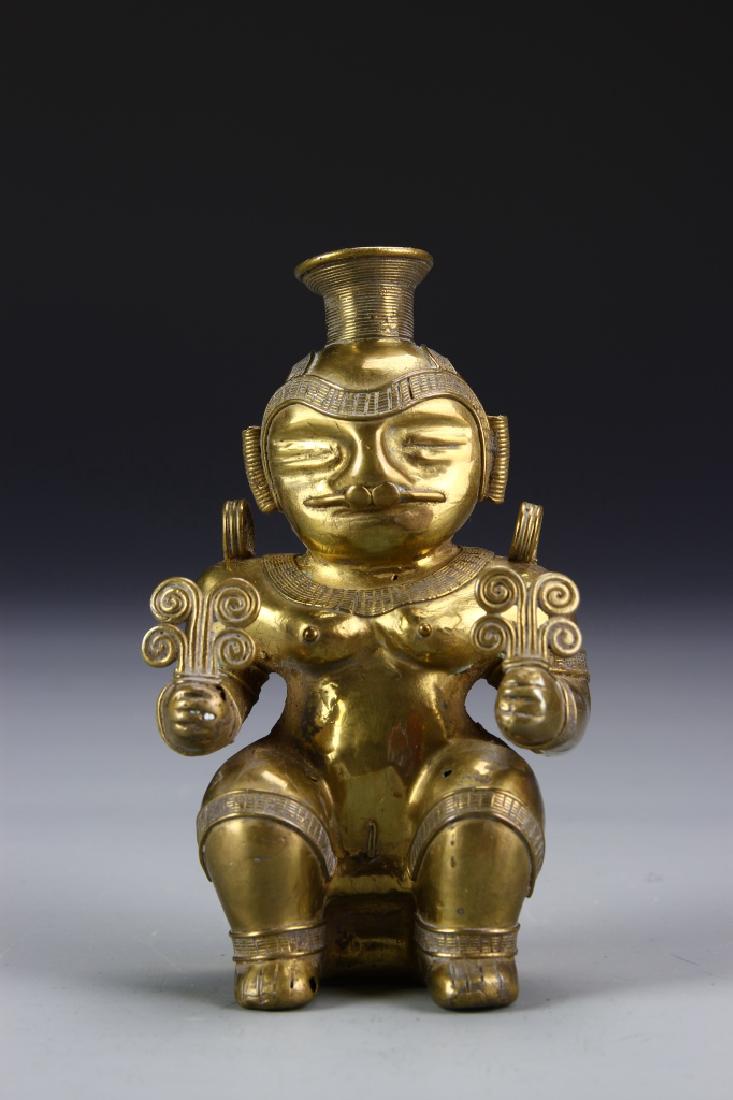 Tairona Gold Alloy Poporo (1 of 4)