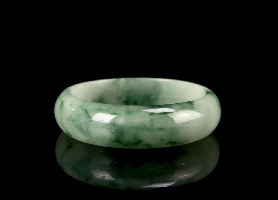 Chinese Jadeite Bangle (1 of 2)