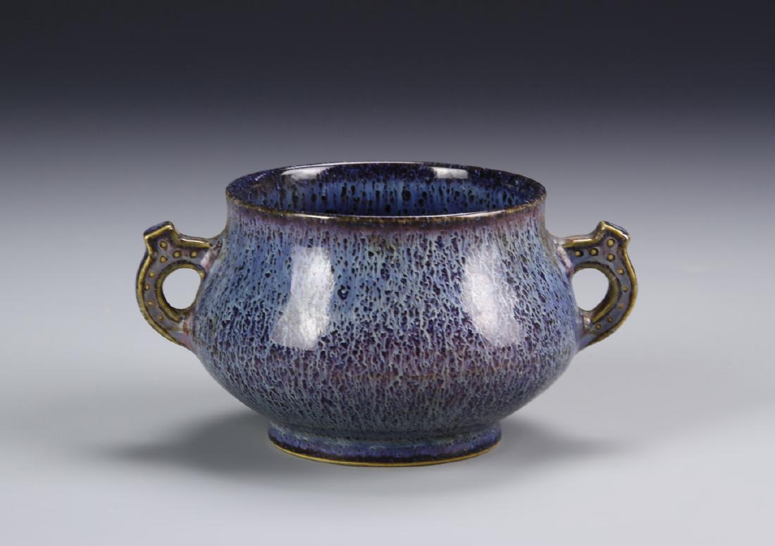 Chinese Jun Yao Censer (1 of 6)