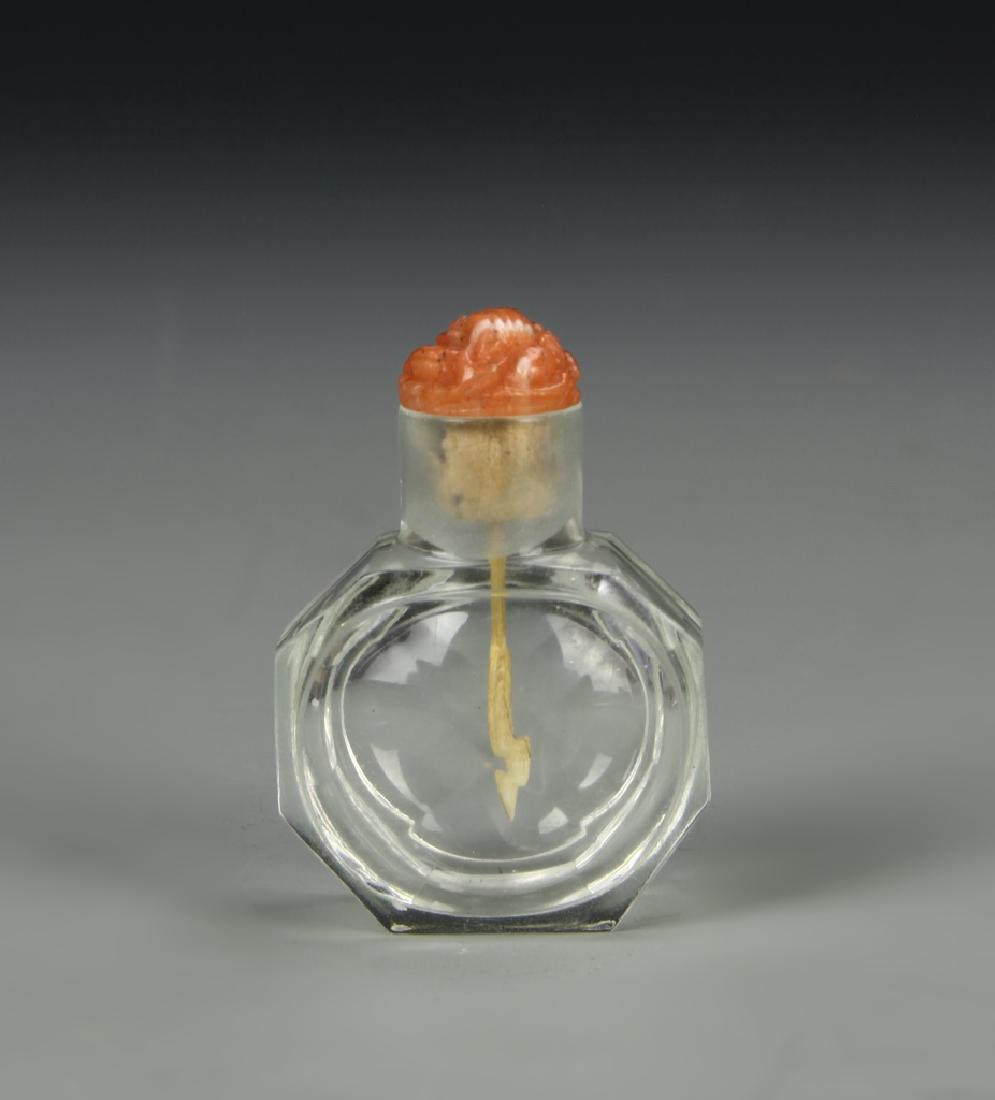 Chinese Peking Glass Snuff Bottle (1 of 4)