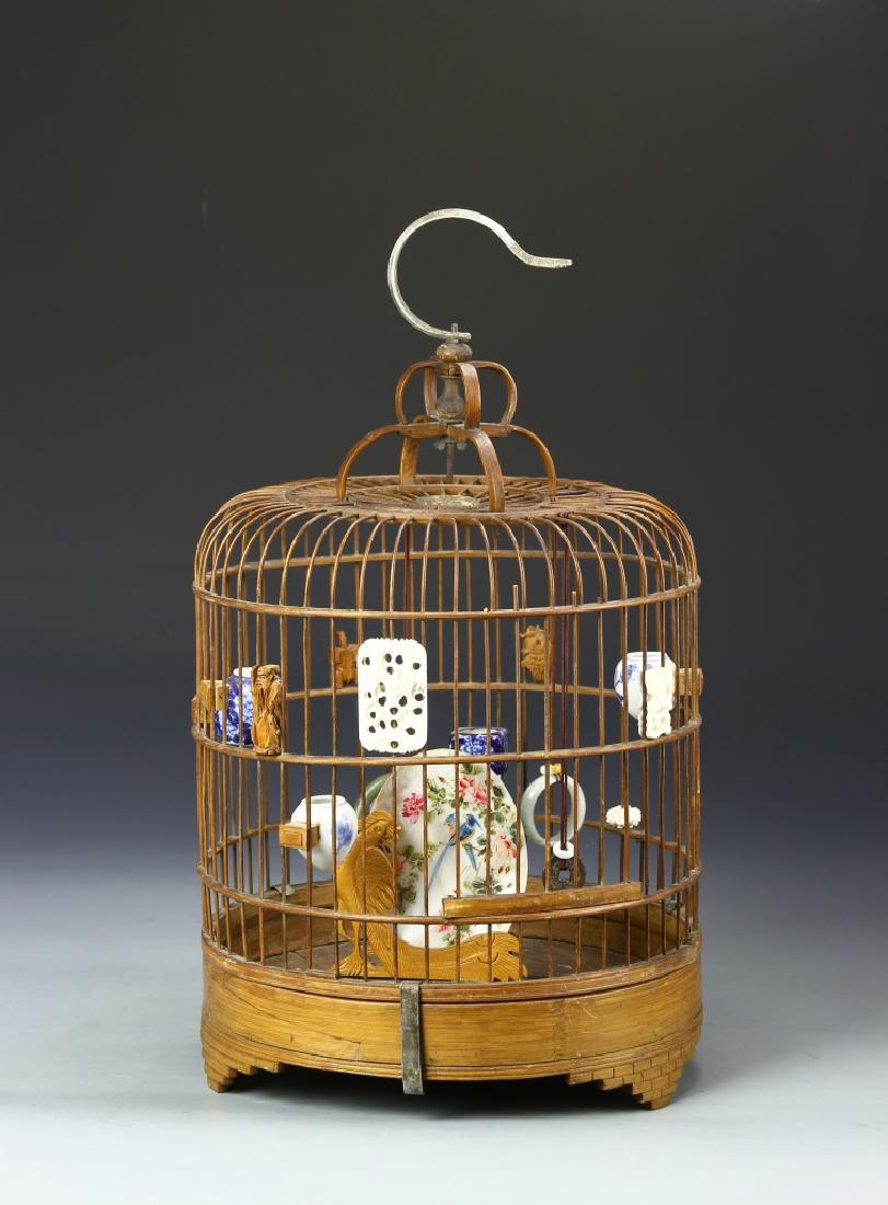 Chinese Bamboo Bird Cage (1 of 4)