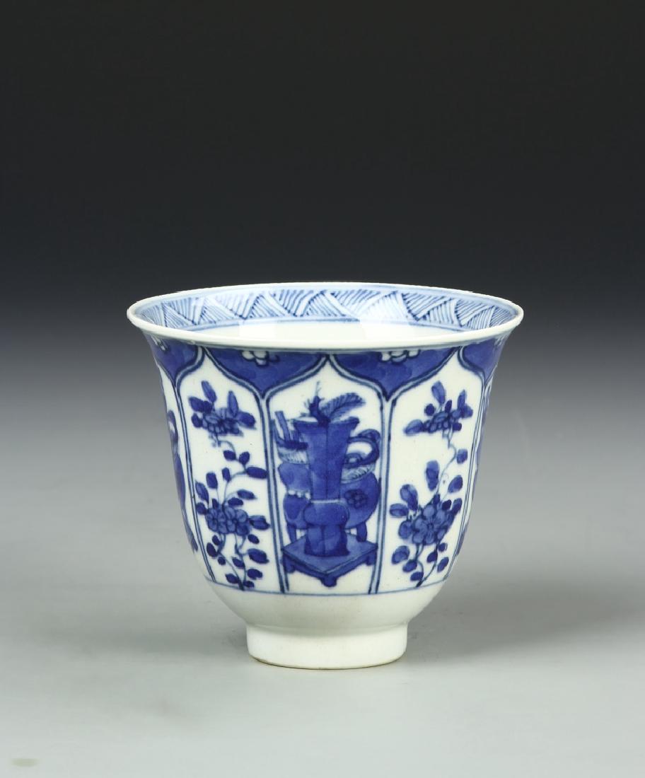 Chinese Blue and White Cup (1 of 6)