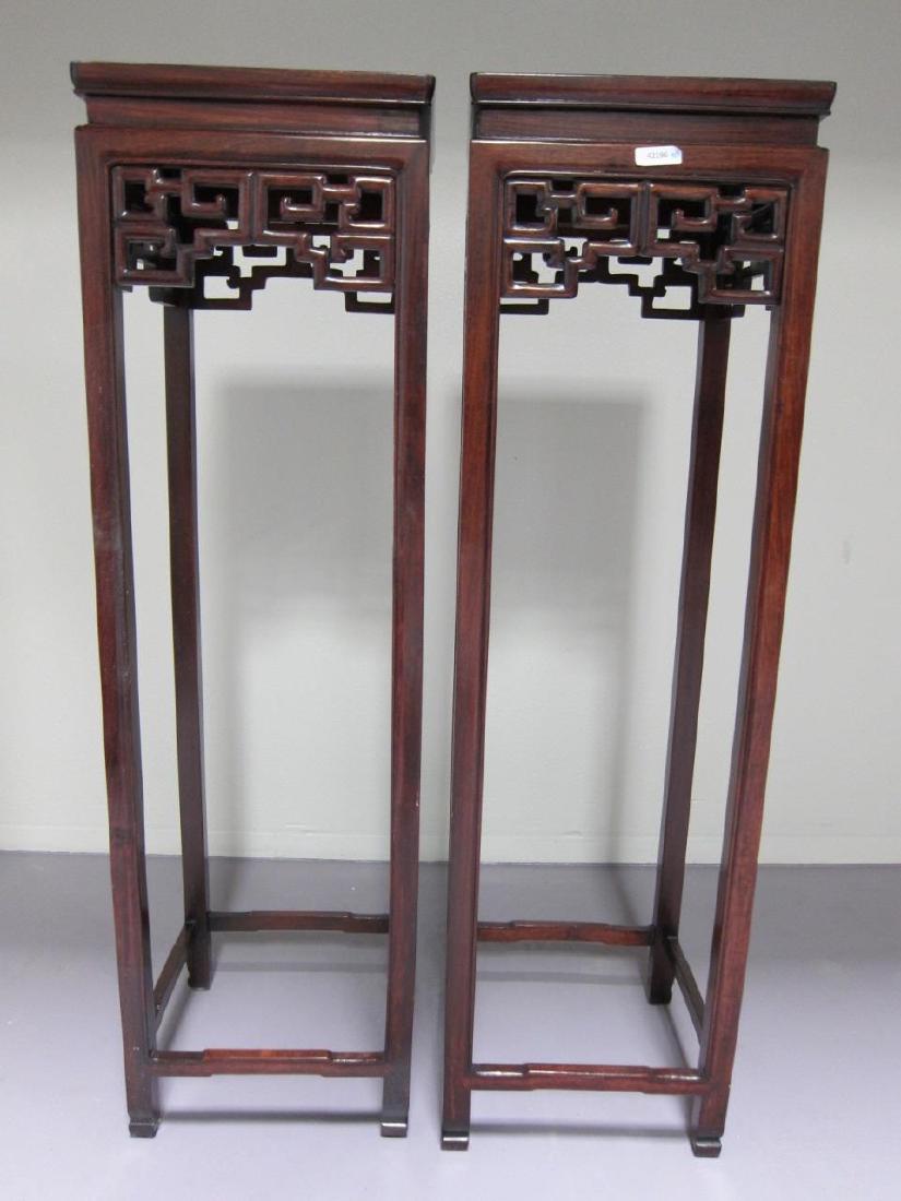 Two Chinese Wood Stands (1 of 4)