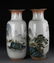 Pair of Chinese Famille Rose Vases - 2