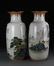 Pair of Chinese Famille Rose Vases - 5