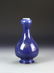 Chinese Blue Garlic Head Vase - 4