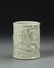 Chinese Celadon Glazed Brush Pot - 2