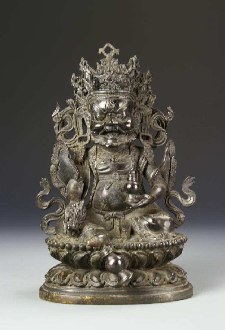 Chinese Tibetan Bronze Buddha (1 of 5)