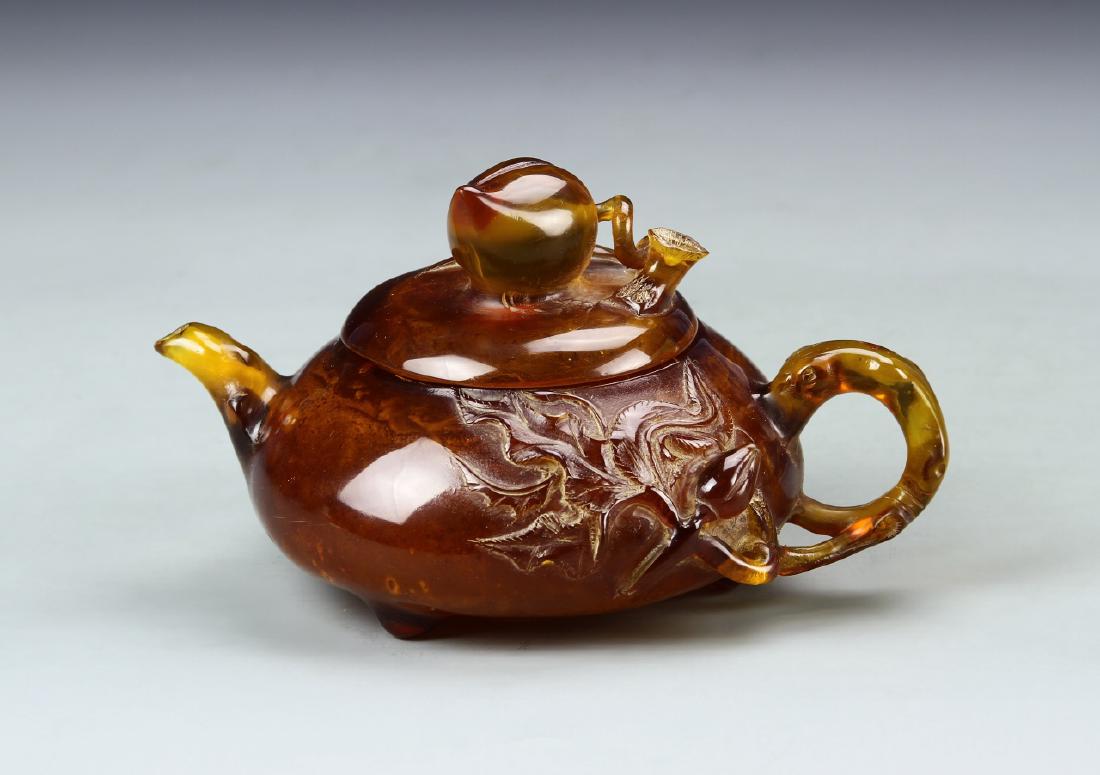 Chinese Amber Teapot (1 of 4)