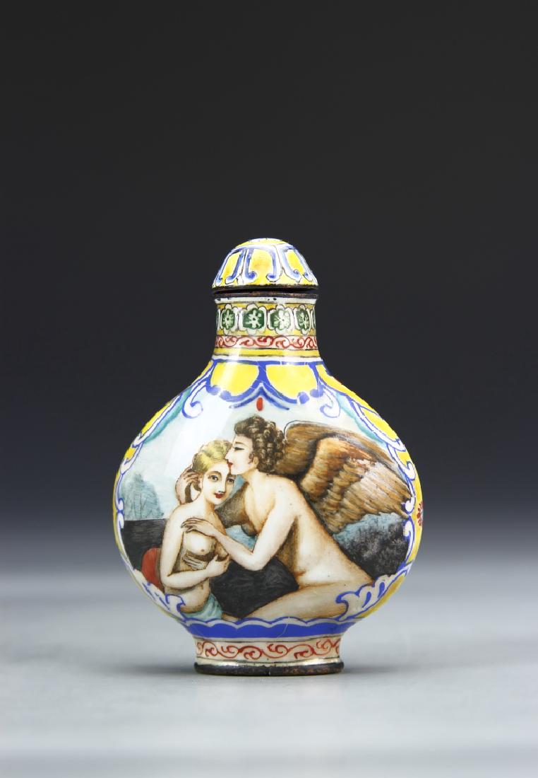 Chinese Bronze Snuff Bottle (1 of 5)