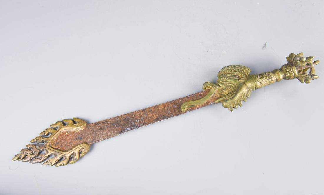 Chinese Tibetan Bronze Religious Tool (1 of 2)